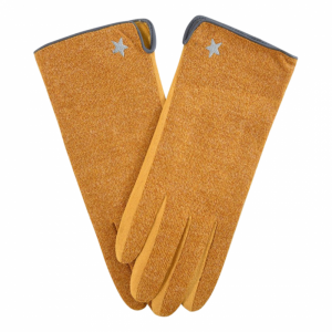 Mini Star Gloves - Mustard